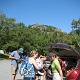 Day 1: Beehive. The group getting ready at the Sand Beach parking lot.