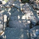 Beautiful stone stair descending the back side of Champlain.