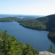 Beautifl Jordan Pond from N Bubble.
