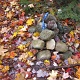 Seward Trailhead marked by a small cairn.