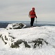 Kim at the summit of Algonquin.