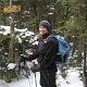 Gillian near the summit of Dial.