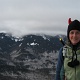 Kim at the summit of Dial.