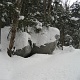 Cool boulder. A short hike, just enough to burn off the breakfast.