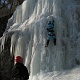 Tony belaying Dave.