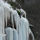 Adam climbing.