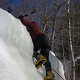 Me practicing on the ice buldge. (picture taken by Kim)