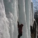 Me trying out the chute. (picture taken by Kim)