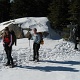 Isabelle and Kim arrived at the summit.