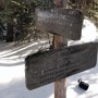 Junction of Wildcat Ridge trail.