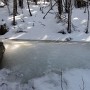 Icy trail.