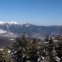 Views of Franconia Ridge from Kinsman Ridge Trail.