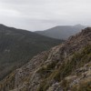 Liberty and the rest of the Franconia Ridge, the white top is Mt Lafayette.