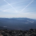 Bretton Woods ski area and Franconia Ridge etc... The visiblity was amazing.